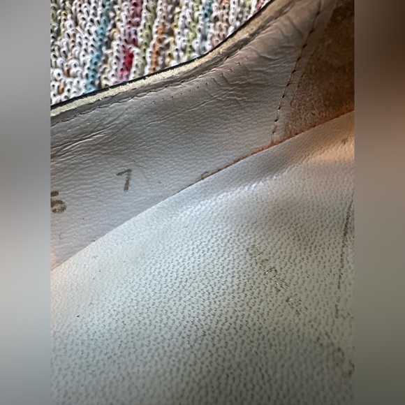 Fluevog VINTAGE EXCELLENT Choice Hi Vanny black/white heart heels❤️ 7 (fits 6.5) - Picture 14 of 16